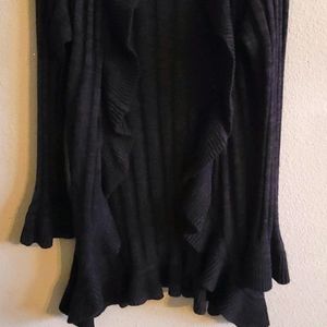 Black and brown sweater